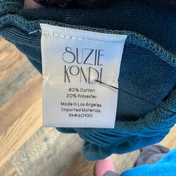 Suzi Kondi Teal Kids Sweatpants - Picture 6 of 6
